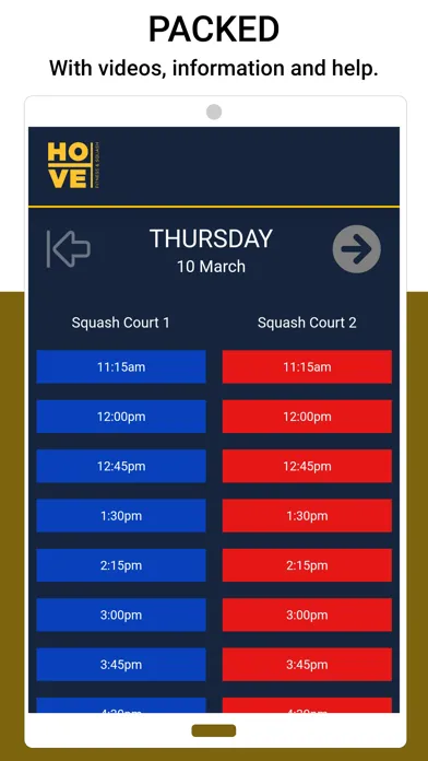 Hove Fitness And Squash سکرین شاٹس