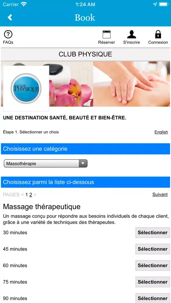 Club Physique Screenshots