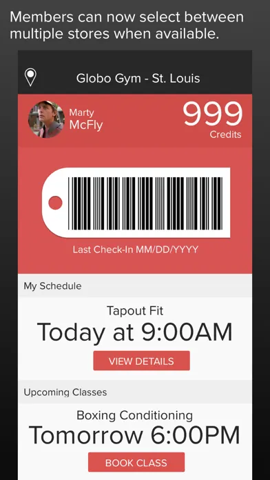 ClubReady Members Screenshots