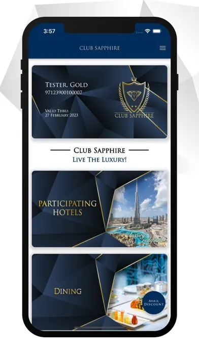 Captures d'écran de Club Sapphire