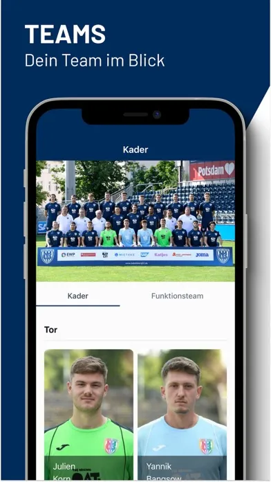 Captures d'écran de SV Babelsberg 03 e.V.