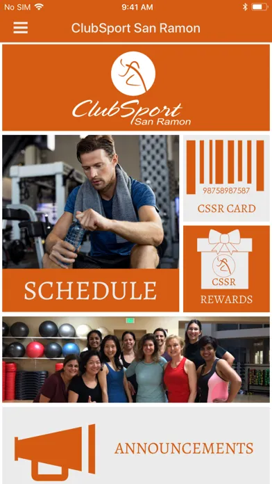 Capturas de tela do ClubSport San Ramon
