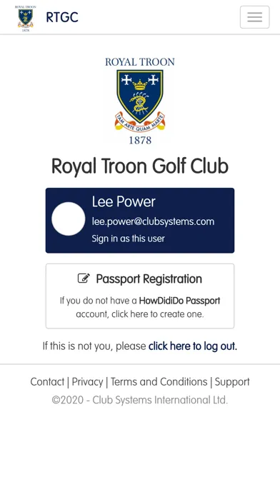 Royal Troon Members স্ক্রিনশট