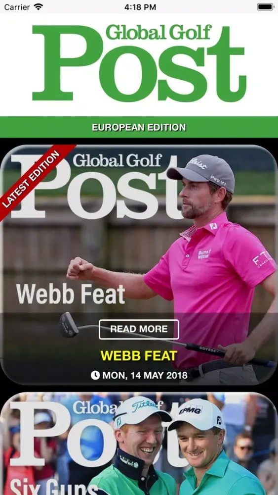 Скриншоты Global Golf Post (Intl.)
