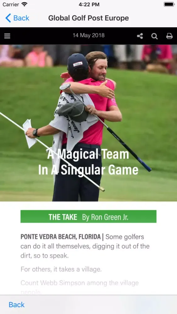 Скриншоты Global Golf Post (Intl.)