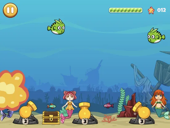Capturas de tela do Sharks vs Mermaids iPad 