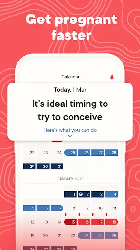 Clue Period Tracker & Calendar スクリーンショット