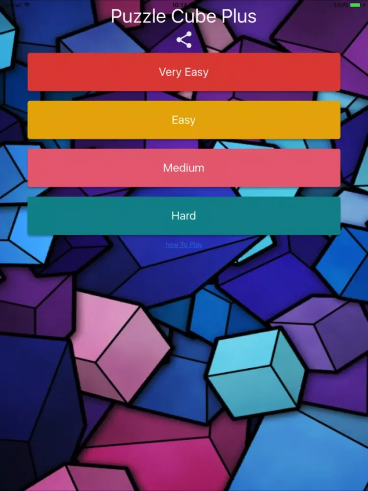 Puzzle Cube Plus iPad  سکرین شاٹس