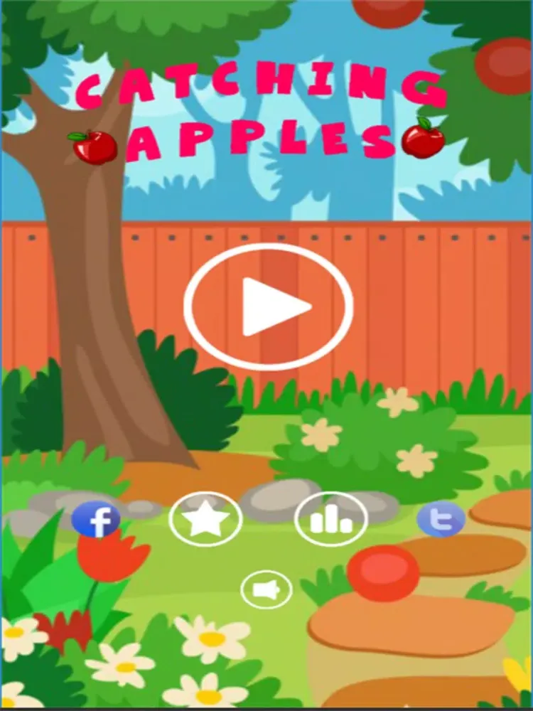 Catch the Falling Apples iPad  स्क्रीनशॉट