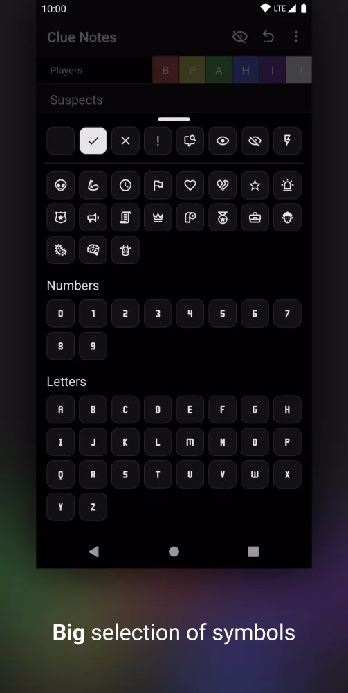 Capturas de pantalla de Clue Notes