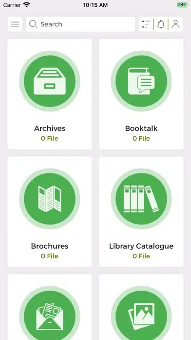 Captures d'écran de Museum Library
