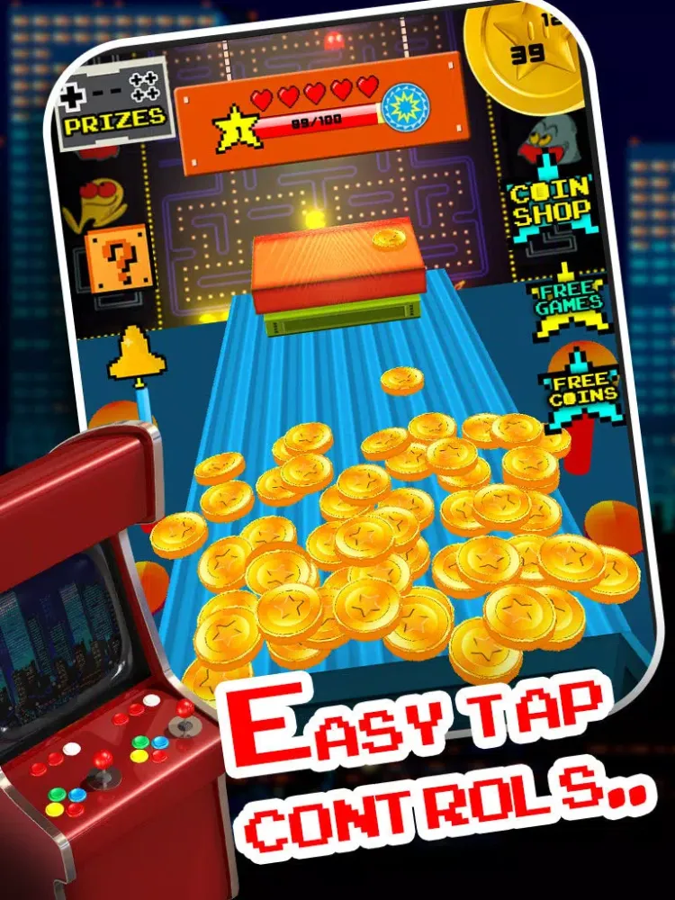 Arcade Dozer - Coin Dozer Free Prizes! Fun New Arcade Game Treasure Blitz - Coin Pusher iPad  Screenshots