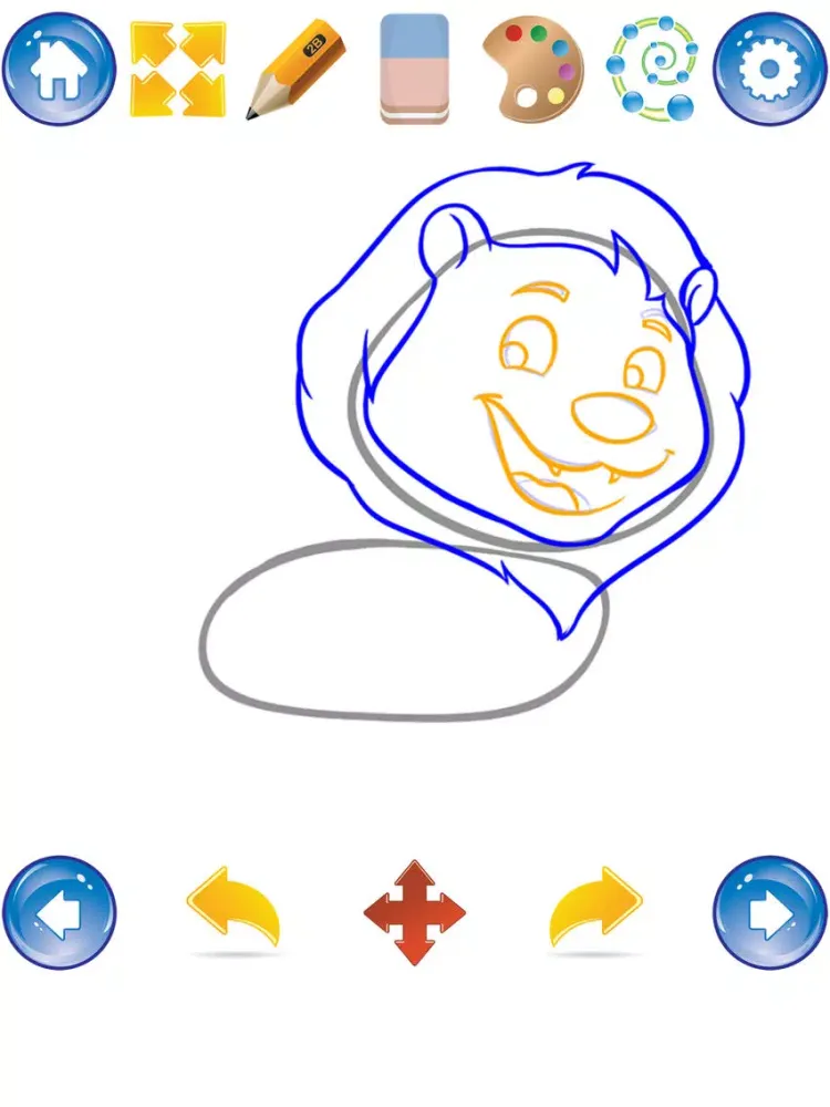 Screenshot di How to Draw Cute Animals iPad 