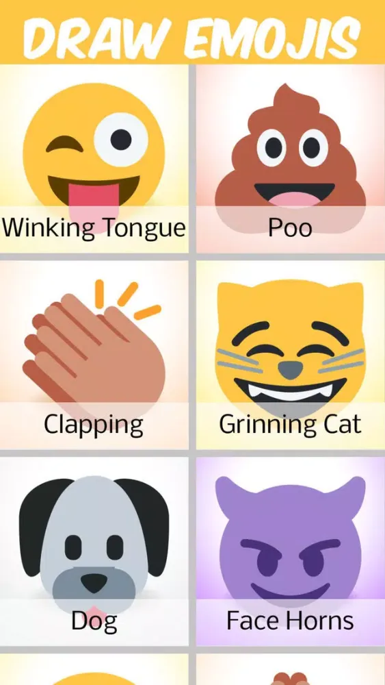Скриншоты How to Draw Emojis