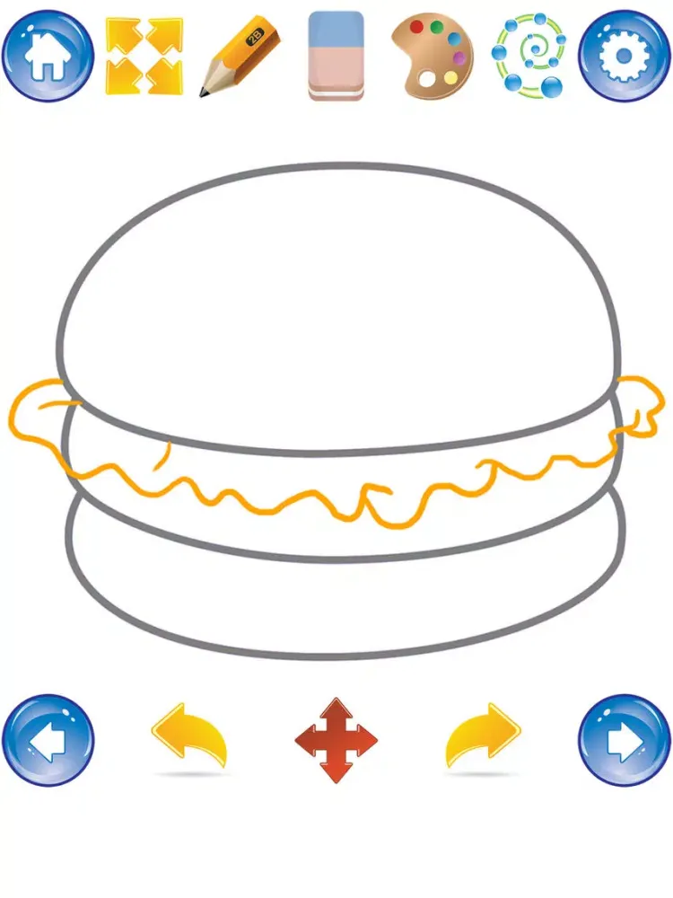 How to Draw Cute Food iPad 应用截图