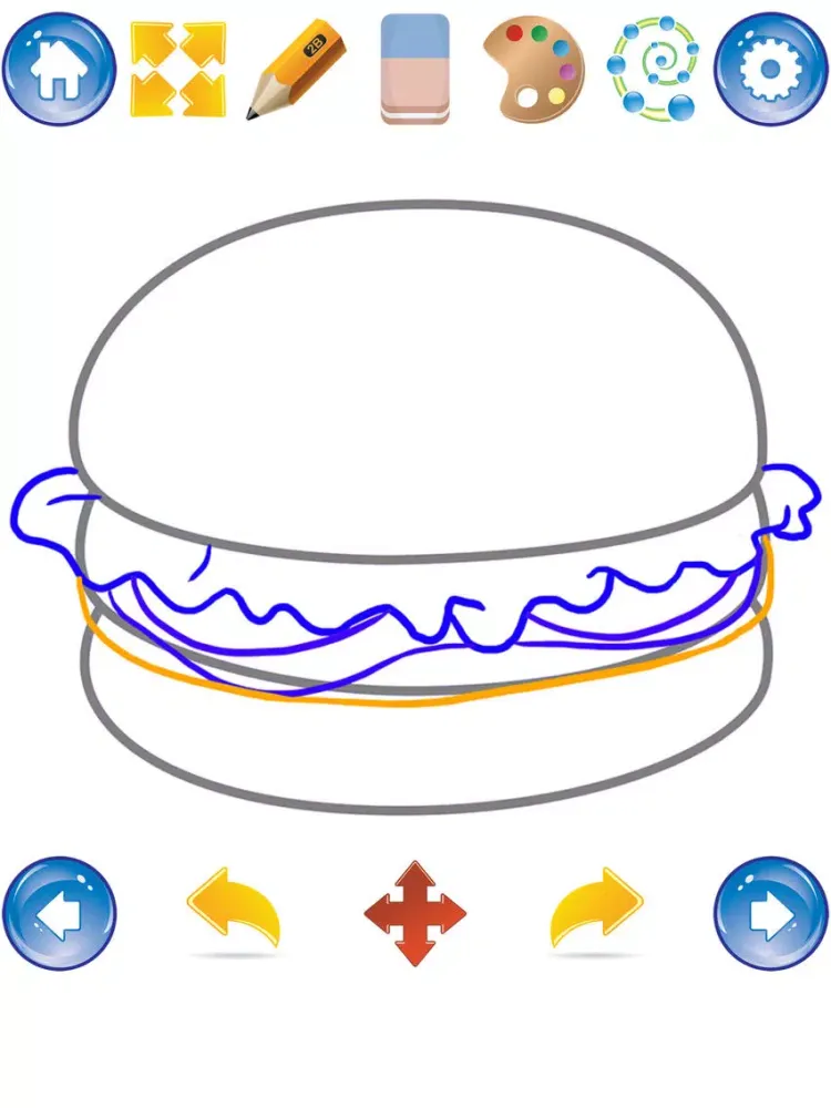 How to Draw Cute Food iPad 应用截图