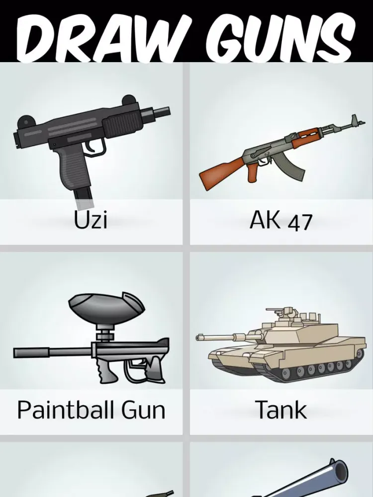 Capturas de pantalla de Draw Guns iPad 