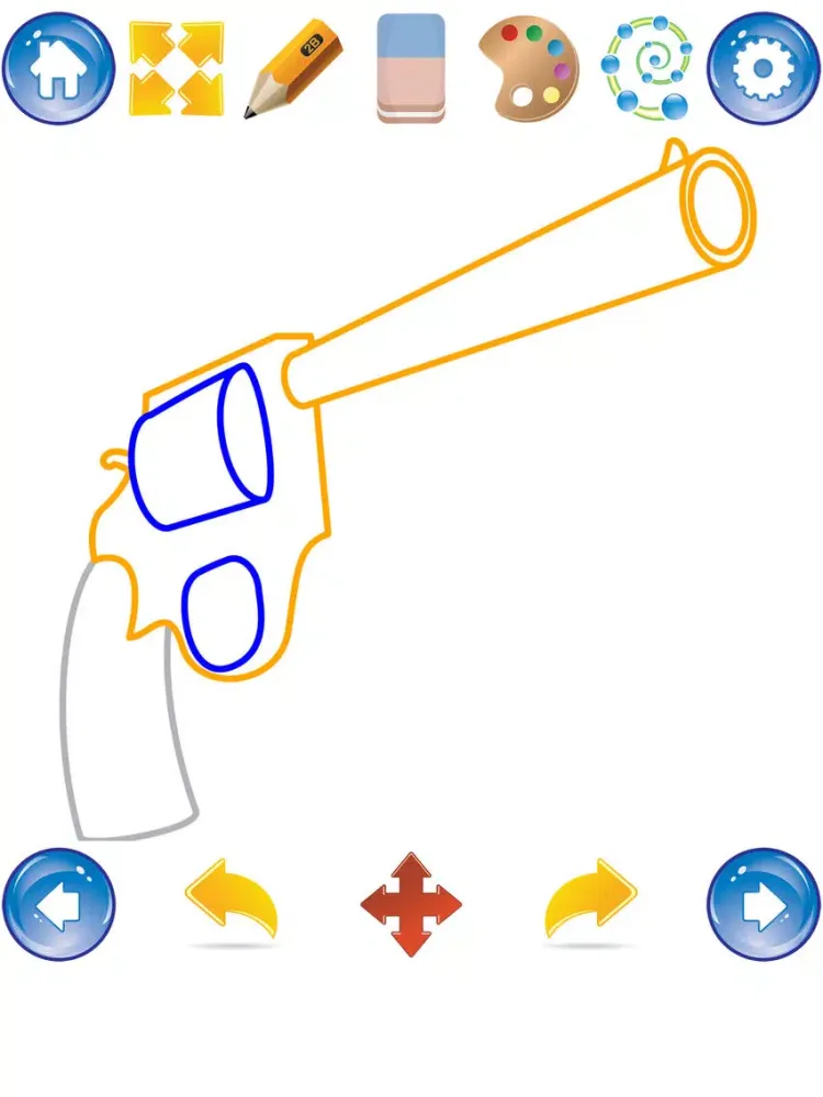 Capturas de pantalla de Draw Guns iPad 