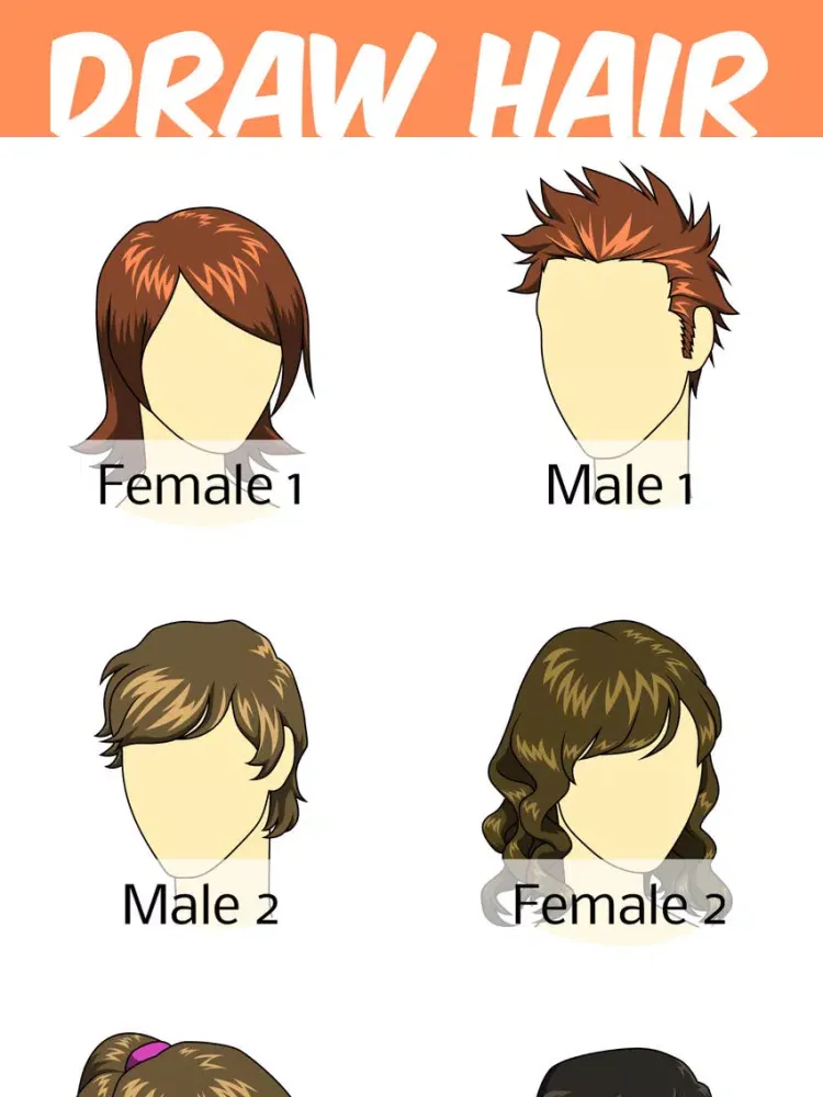 How to Draw Hair iPad  Ekran Görüntüleri