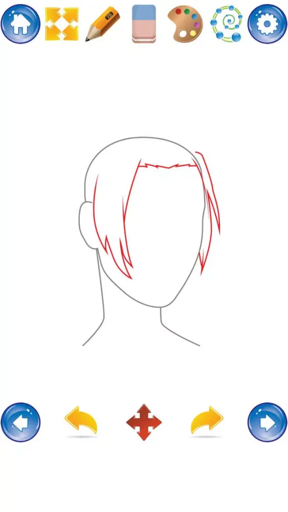 How to Draw Hair Ekran Görüntüleri