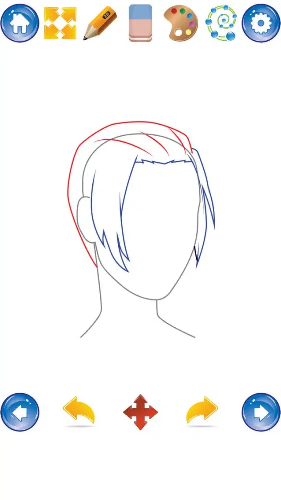 How to Draw Hair Ekran Görüntüleri
