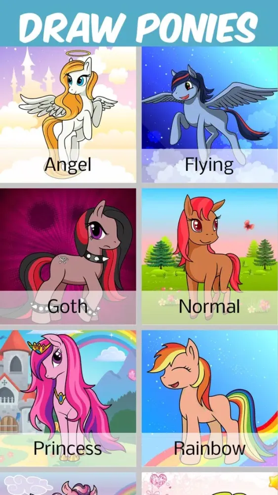 Скриншоты How to Draw Pony