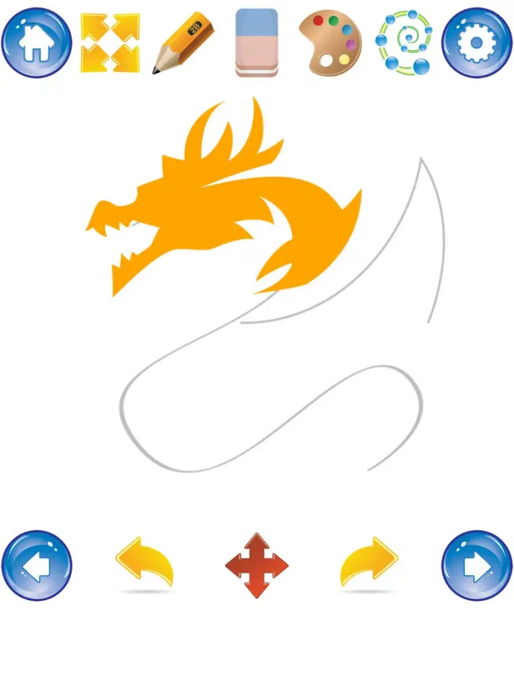 How to Draw Tribal Tattoo iPad  Screenshots