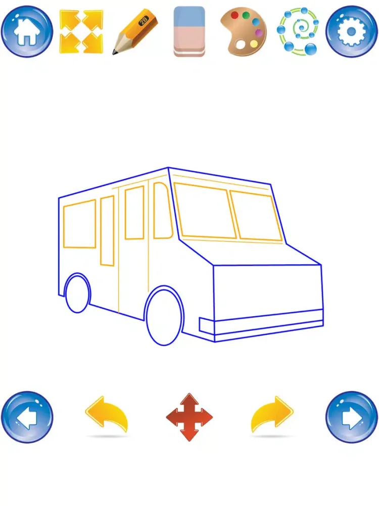 How to Draw Trucks iPad 应用截图