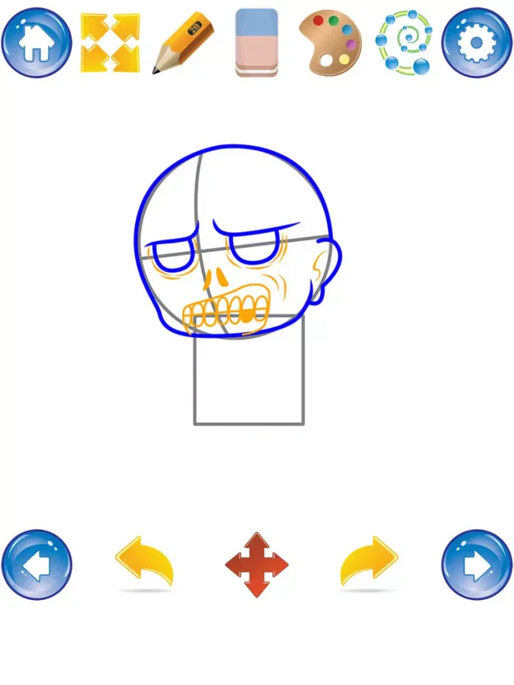 Capturas de tela do How to Draw Zombies iPad 