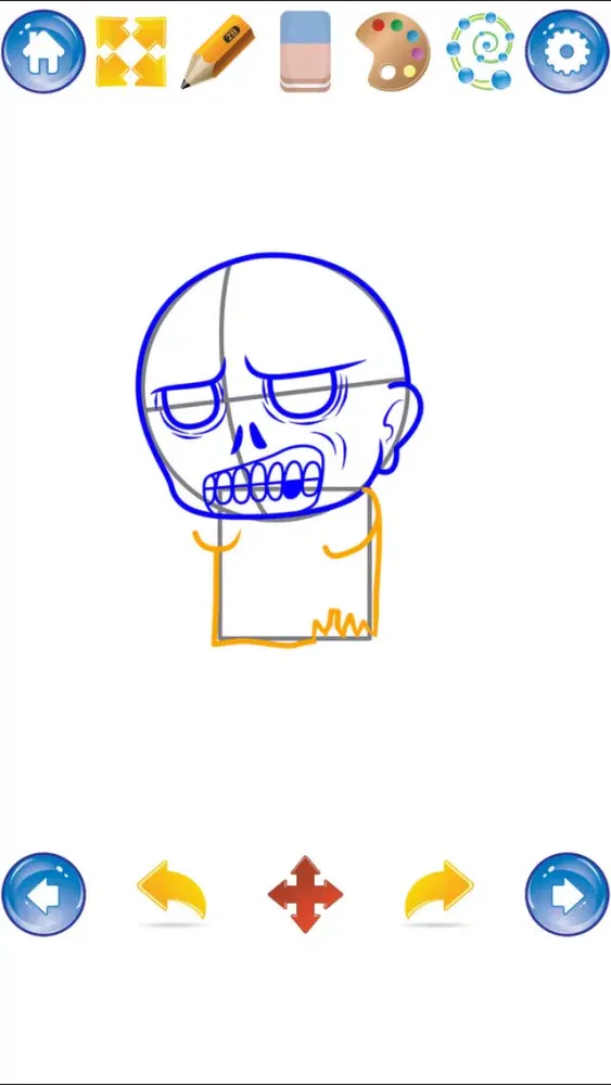 Capturas de tela do How to Draw Zombies