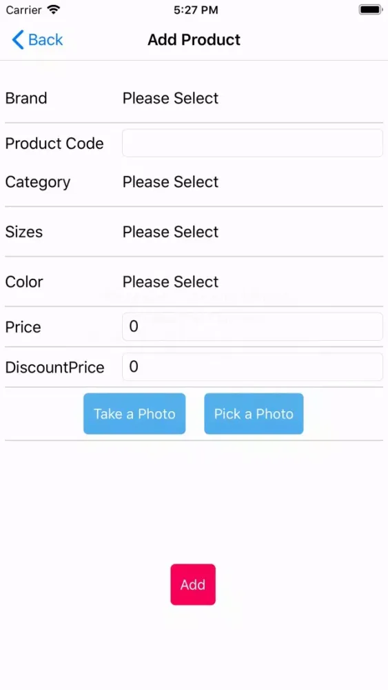 Depi Shop应用截图