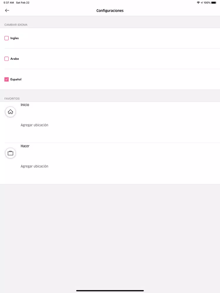 Cluster Pasajero iPad  স্ক্রিনশট