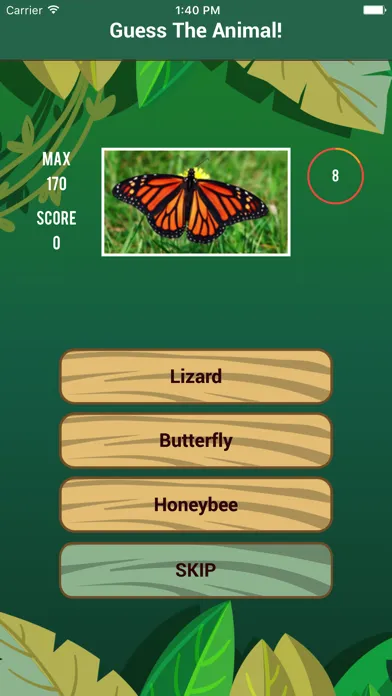 Animals Quiz Guess Game for Pets and Wild Animals স্ক্রিনশট