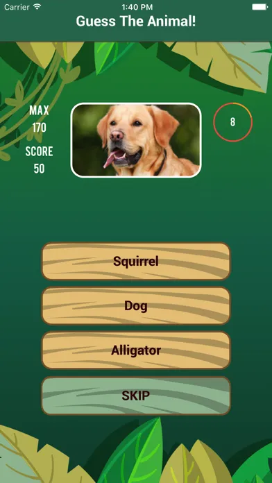 Animals Quiz Guess Game for Pets and Wild Animals স্ক্রিনশট