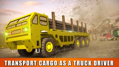 Long Heavy Truck Cargo Drive 스크린샷