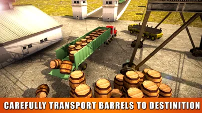 Long Heavy Truck Cargo Drive 스크린샷