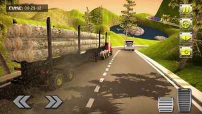 Long Heavy Truck Cargo Drive 스크린샷