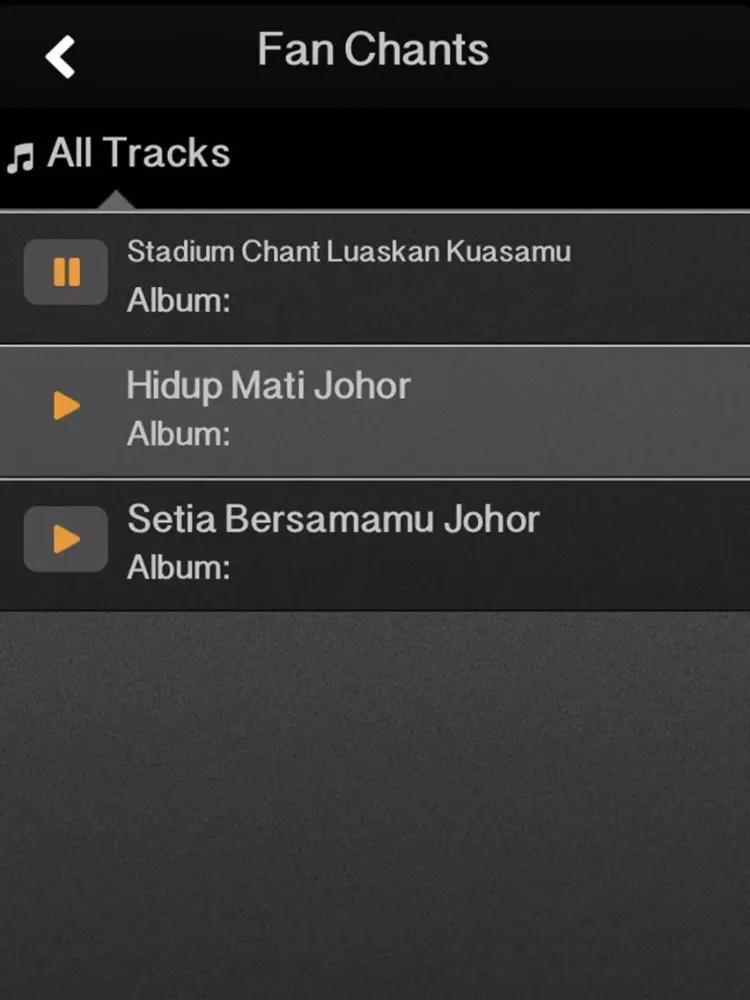 ภาพหน้าจอของ Johor Darul Takzim Unofficial Fans App iPad 