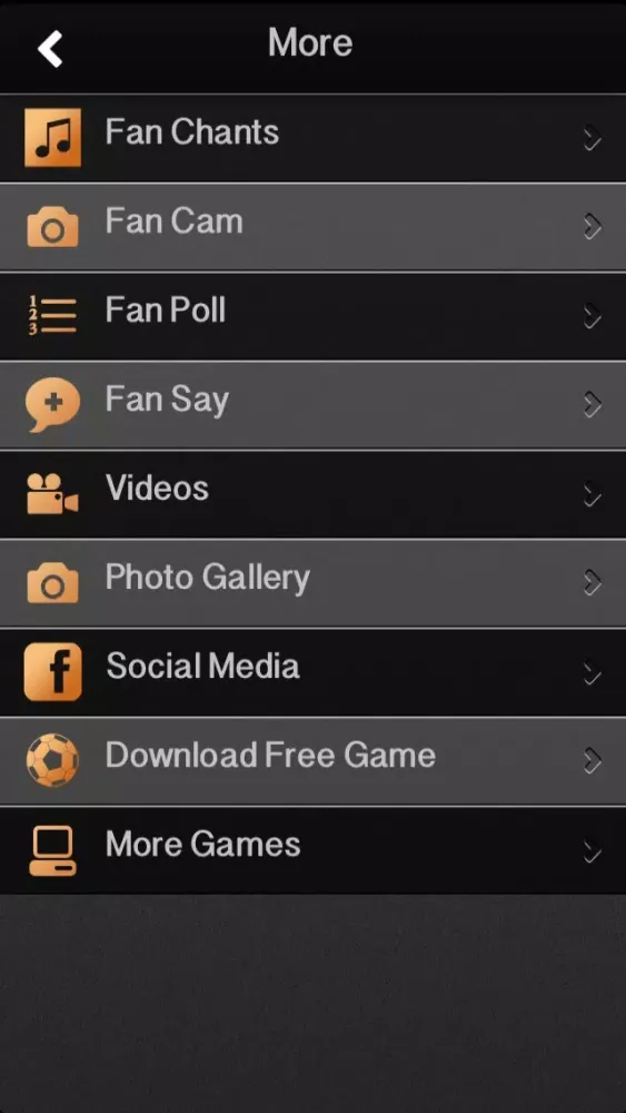 ภาพหน้าจอของ Johor Darul Takzim Unofficial Fans App