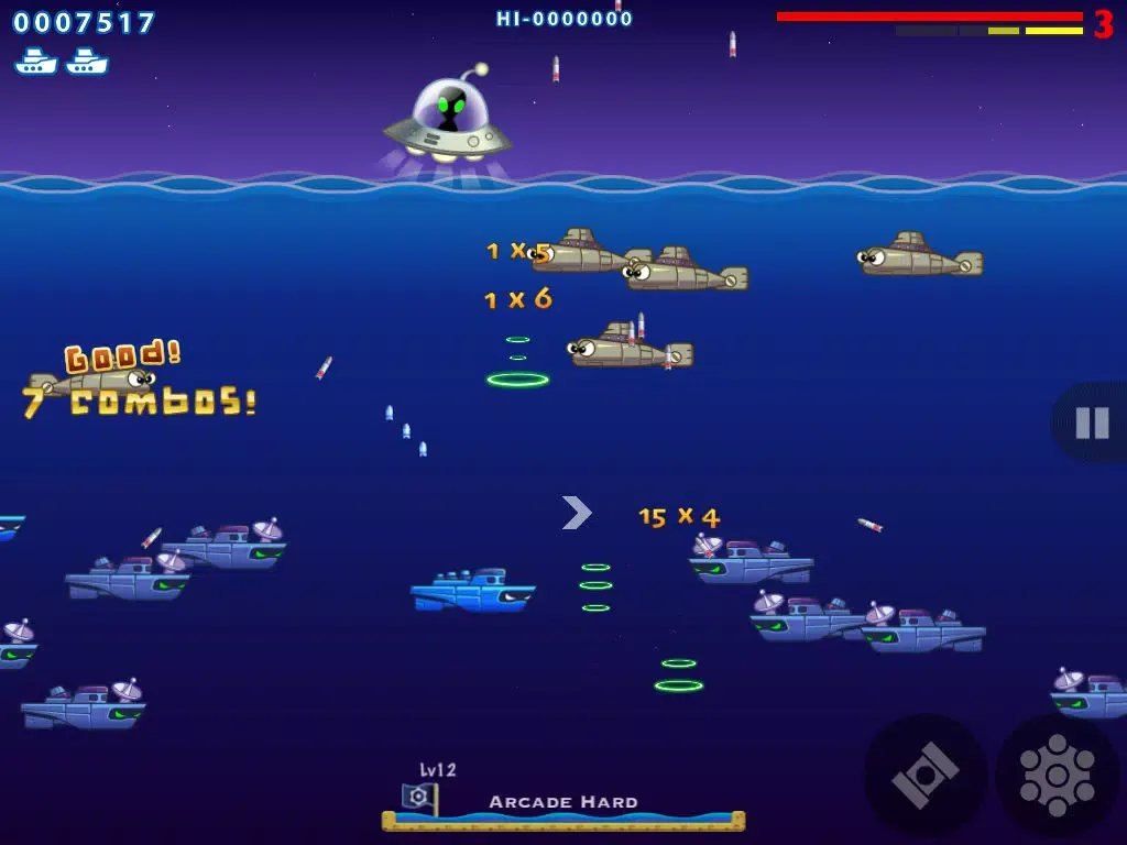Screenshot di Depth Basara - Submarine Hunter Remake iPad 