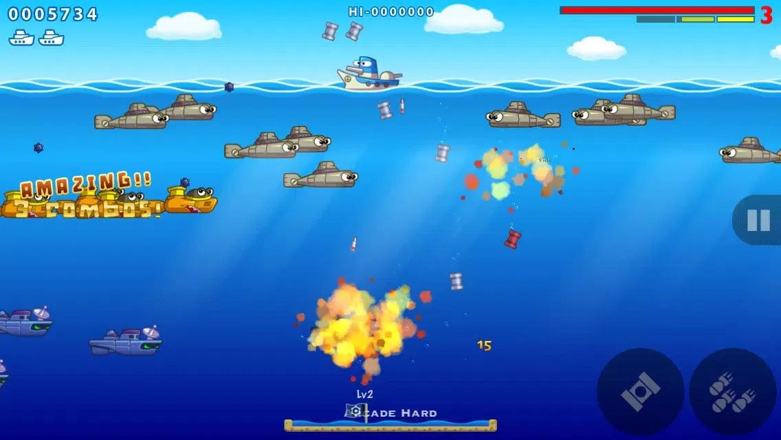Screenshot di Depth Basara - Submarine Hunter Remake