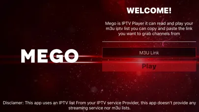 Tangkapan layar MEGO Player