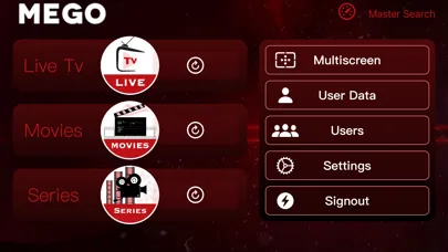 Tangkapan layar MEGO Player