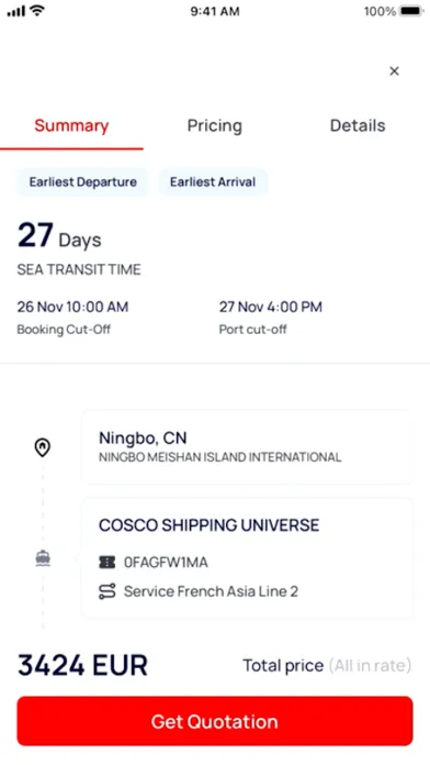 CMA CGM应用截图