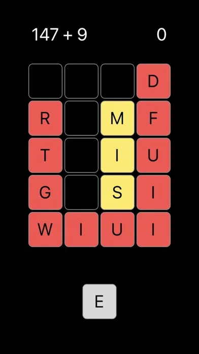 ภาพหน้าจอของ Word Brick