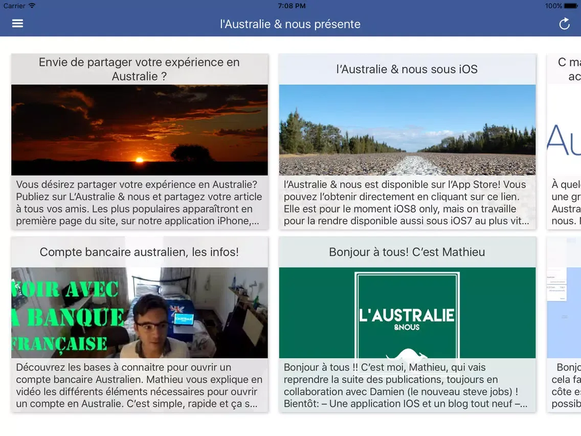 C mag Australia, un voyage backpacker en Australie iPad  स्क्रीनशॉट
