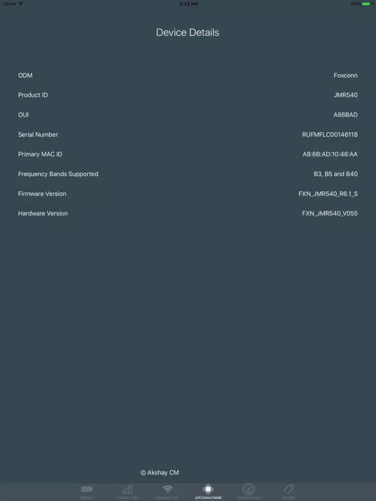 JLink iPad 應用截圖