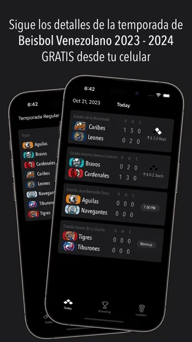 Capturas de tela do Beisbol VE: Liga Venezolana