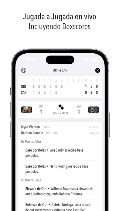 Capturas de tela do Beisbol VE: Liga Venezolana