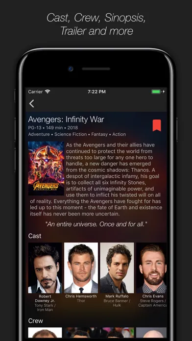 Zrzuty ekranu WatchList: Movies